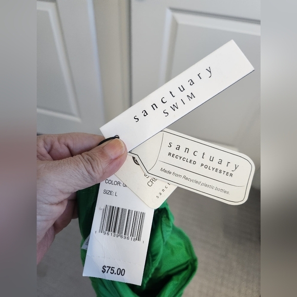 Sanctuary Kelly Green Bikini Set size Large - Picture 2 of 7